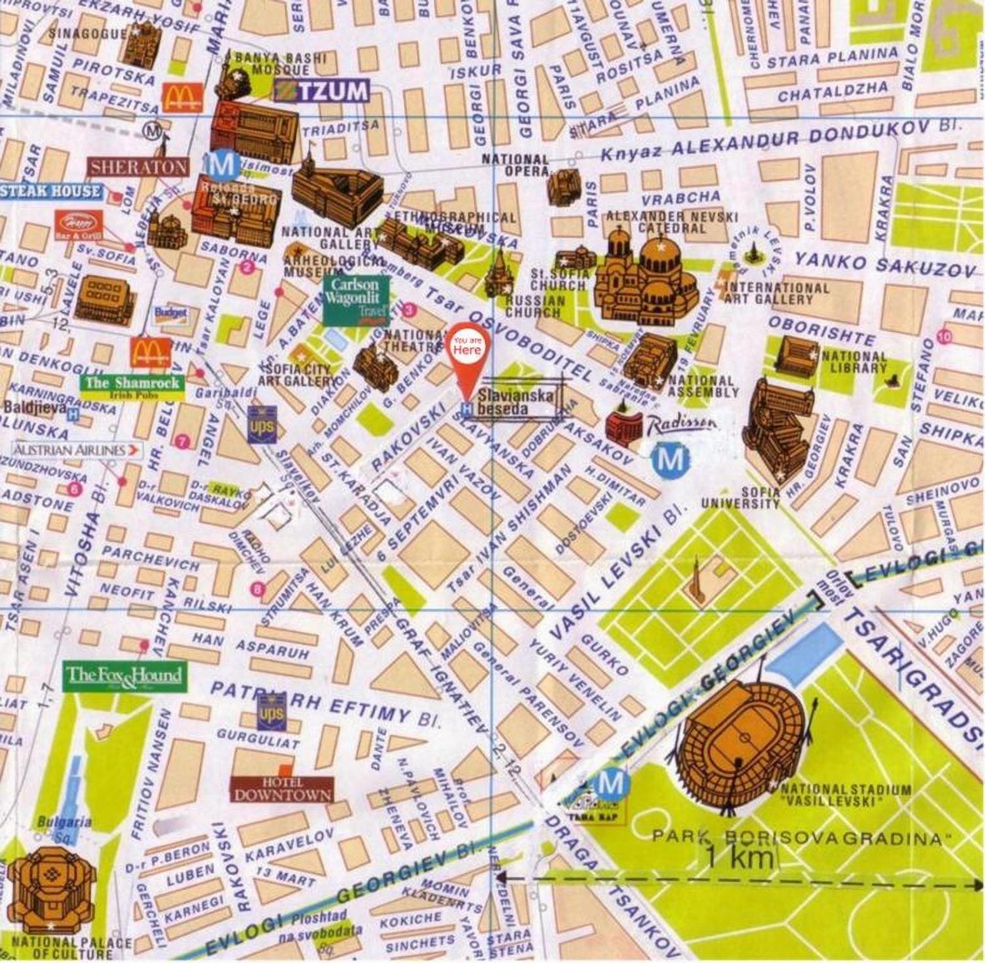 Top Center, 3Bdr, Heart Of The City, Free Secured Parking Sofya Dış mekan fotoğraf